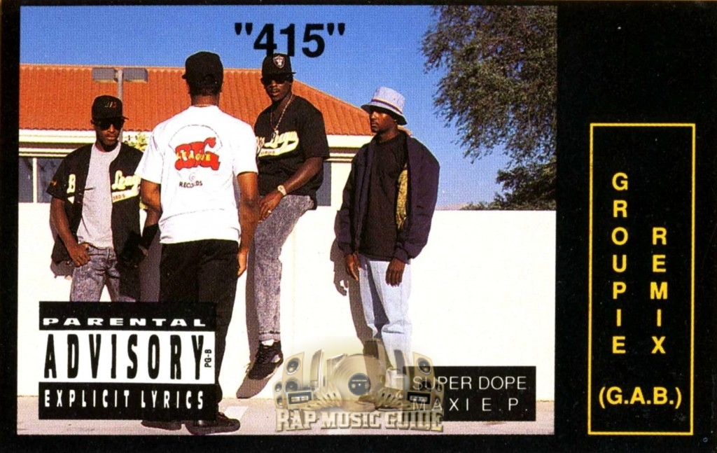 ヒップホップ+ラップ 415 - Groupie A- - B / Snitches & B 415 - Groupie A-- B----: Cassette Tape | Rap Music Guide